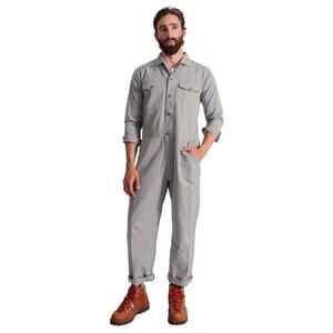 Westerlind Light Grey Climbing Jumpsuit Unisex XS